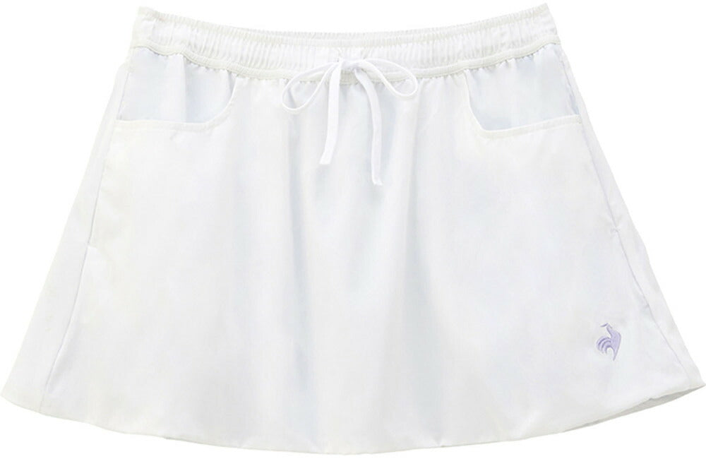 lecoqsportifルコックスポルティフテニススコートレディースリバーシブルゲームスコートUVカットJTA公認試合練習QTWXJE04