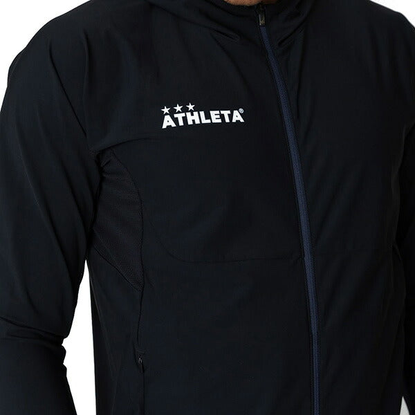 【上下セット】アスレタATHLETAクールストレッチシェルJKPT26s上下REI-1201-REI-1202サッカーフットサルトレーニングウェアメンズ
