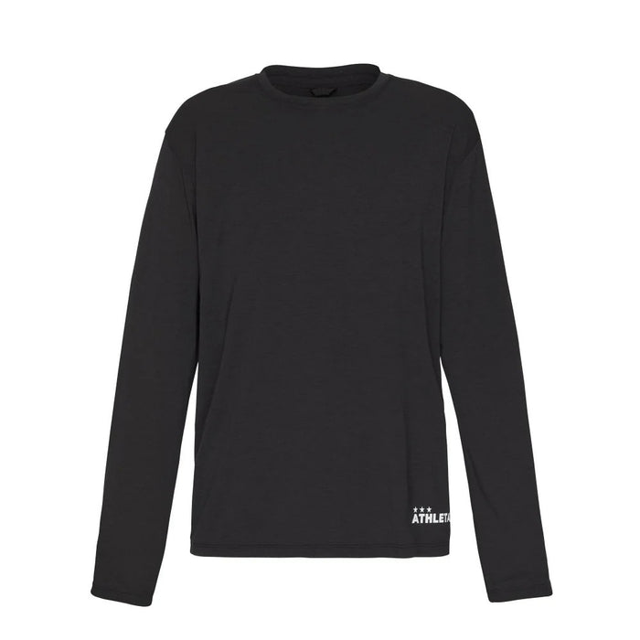 アスレタATHLETAスポーツウェア長袖インナーWoolBaseLayerLongT-shirtウールベースレイヤーロンＴメンズ大人フットサルトレーニング冬季REI1133