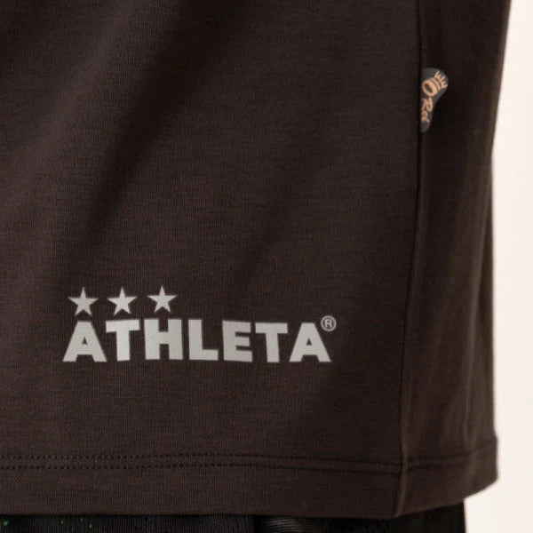 アスレタATHLETAスポーツウェア長袖インナーWoolBaseLayerLongT-shirtウールベースレイヤーロンＴメンズ大人フットサルトレーニング冬季REI1133