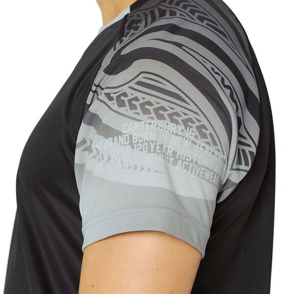 【ショップ限定エントリーでさらに+9倍】カンタベリーcanterburyダフテックドライプラクティスティーRG325507ラグビープラクティスシャツ半袖メンズ