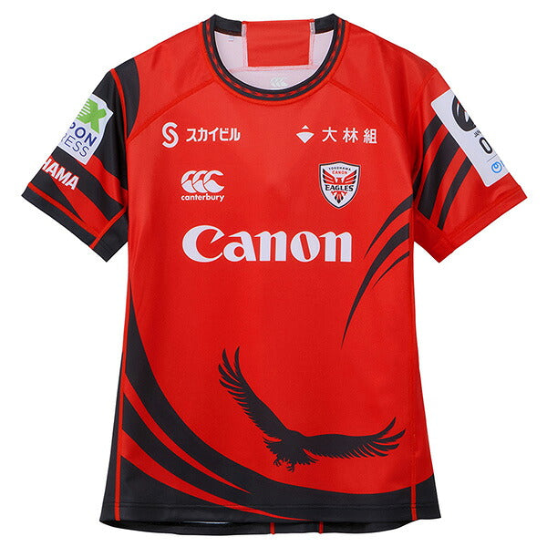 横浜キヤノンイーグルス1STレプリカジャージーRLM32609Lラグビーレッドメンズカンタベリーcanterbury