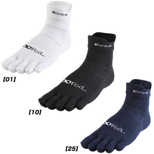 【ネコポス送料無料】タケダレッグランニングソックス5本指R×LEVO-FMランニングソックスMID5本指メンズレディースRNS5004