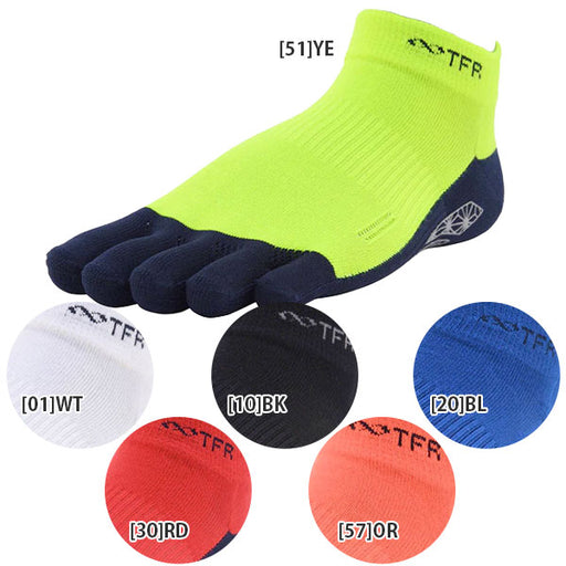 【ネコポス送料無料】R×LタケダレッグType-TFRグリップソックス5本指RN5009Gランニングソックスアンクルソックス5本指滑り止め付き