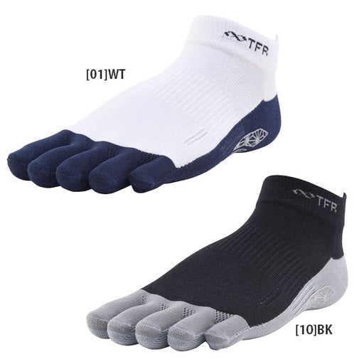 【ネコポス送料無料】R×LタケダレッグType-TFRグリップソックス5本指RN5009Gランニングソックスアンクルソックス5本指滑り止め付き