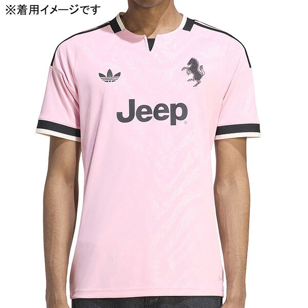 ユベントスJUV2026-27レプリカアウェイユニフォーム半袖RT197-KR4647サッカートゥルーピンクアディダスadidas