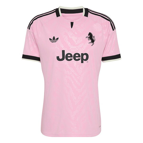 ユベントスJUV2026-27レプリカアウェイユニフォーム半袖RT197-KR4647サッカートゥルーピンクアディダスadidas