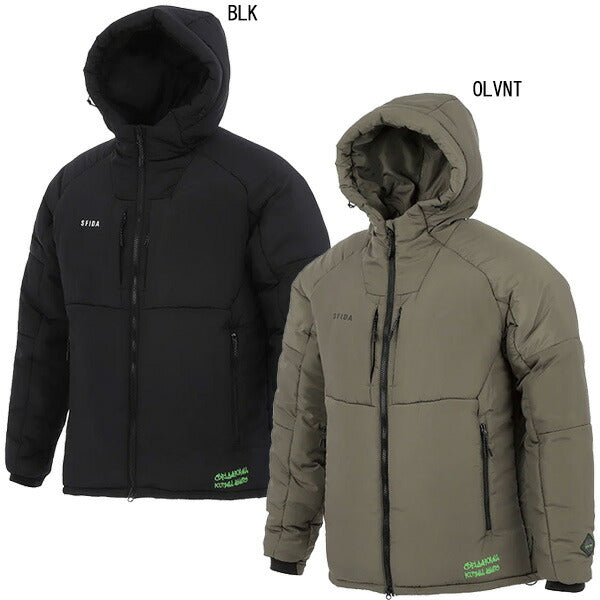 スフィーダSFIDA裏起毛中綿ThermotectWINTERWARMパデッドジャケットSA-24510サッカーフットサル防寒移動観戦メンズ