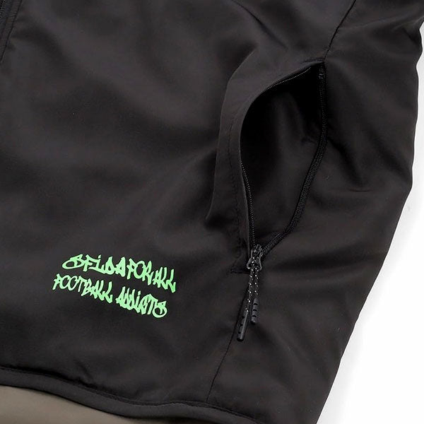 スフィーダSFIDAライトバテッドジャケットSA24511サッカーフットサル中綿防風撥水フード付き