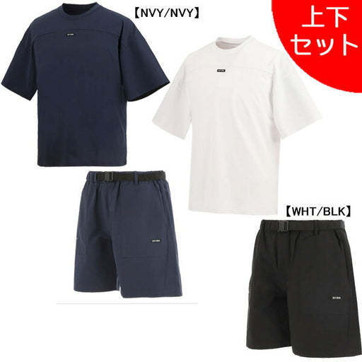 【上下セット】スフィーダSFIDASOFTDRYパネルTシャツSOFTSHELLスプリングショーツ上下SA-25107/SA-25108サッカーフットサルカジュアルメンズ