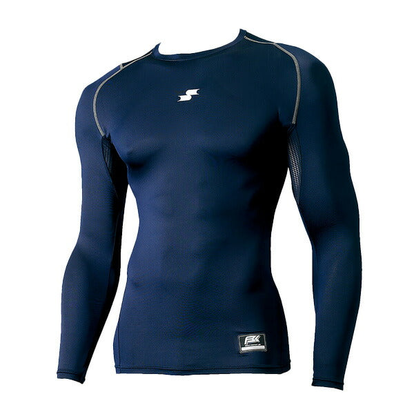 【ショップ限定エントリーでさらに+9倍】【ネコポス対応可】エスエスケイSSK野球ジュニアアンダーシャツ長袖SCBローネック長袖SCB019LLJ