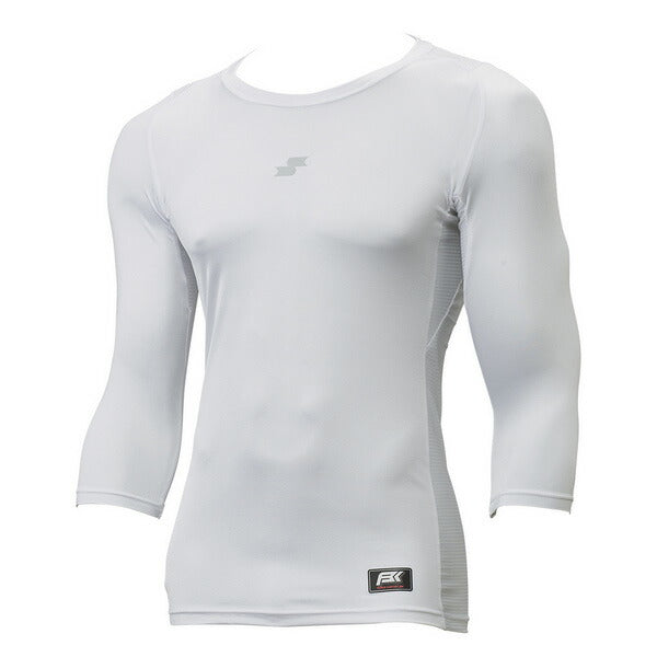 【ショップ限定エントリーでさらに+9倍】【ネコポス送料無料】エスエスケイSSK野球アンダーシャツ7分袖SCBローネックフィットアンダーシャツSCB024L7