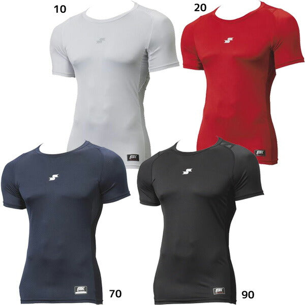 【ネコポス送料無料】エスエスケイSSK野球アンダーシャツSCβローネック半袖フィットアンダーシャツSCB024LH