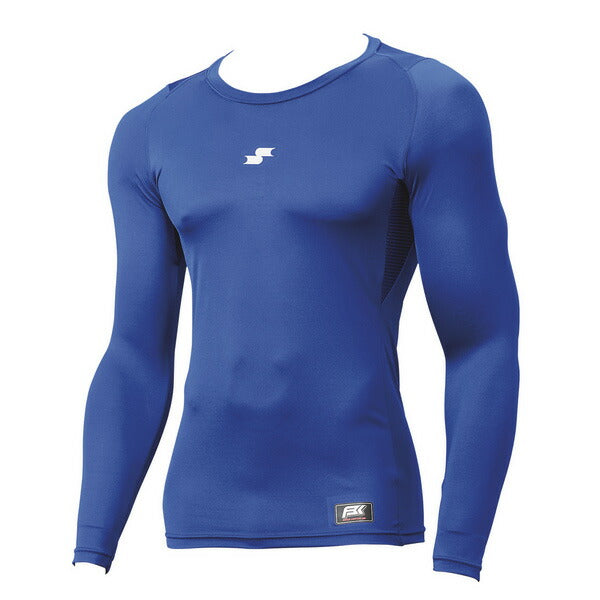 【ネコポス送料無料】エスエスケイSSK野球アンダーシャツ長袖SCBローネックフィットアンダーシャツSCB024LL