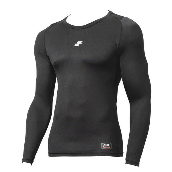 【ショップ限定エントリーでさらに+9倍】【ネコポス送料無料】エスエスケイSSK野球アンダーシャツ長袖SCBローネックフィットアンダーシャツSCB024LL