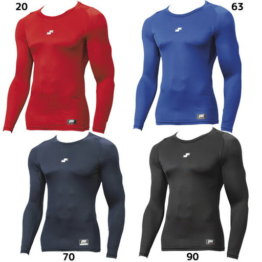 【ネコポス送料無料】エスエスケイSSK野球ジュニアアンダーシャツ長袖SCBローネックフィットアンダーシャツSCB024LLJ子供