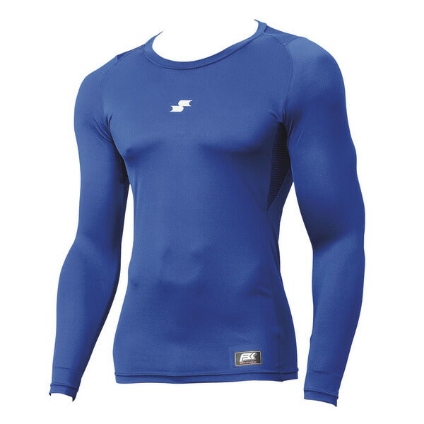 【ネコポス送料無料】エスエスケイSSK野球ジュニアアンダーシャツ長袖SCBローネックフィットアンダーシャツSCB024LLJ子供