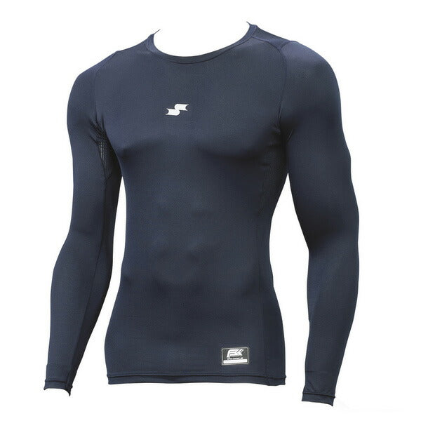 【ネコポス送料無料】エスエスケイSSK野球ジュニアアンダーシャツ長袖SCBローネックフィットアンダーシャツSCB024LLJ子供