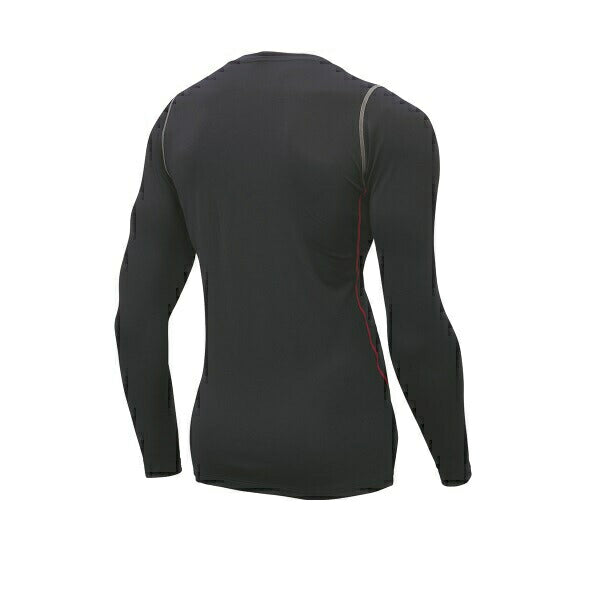 【ショップ限定エントリーでさらに+9倍】野球メンズ裏起毛アンダーシャツインナーシャツ長袖丸首蓄熱やわらかローネックフィット大人一般保温冬用SCBE230LL