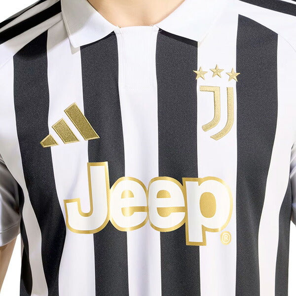 ユベントスJUV2026-07レプリカホームユニフォーム長袖SD611-KC2285サッカーホワイトブラックアディダスadidas