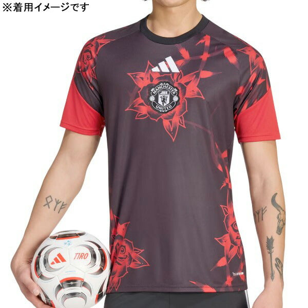 マンチェスターユナイテッドMUN2026プレマッチジャージSD990-KC4908サッカーレプリカプラシャツレッドアディダスadidas