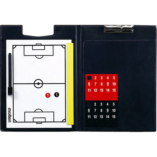 【ショップ限定エントリーでさらに+9倍】【送料無料】モルテンmoltenバインダー式作戦盤サッカー用SF0030サッカー32.5×24cmチーム用品