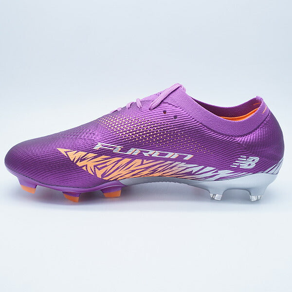 FURONELITEFGV8ニューバランスNewBalanceSF1FEJ8-2Eパープルサッカースパイク天然芝