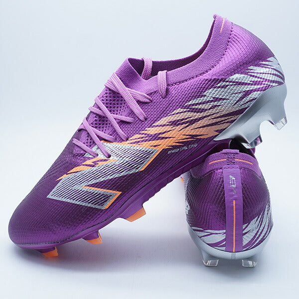 FURONELITEFGV8ニューバランスNewBalanceSF1FEJ8-2Eパープルサッカースパイク天然芝