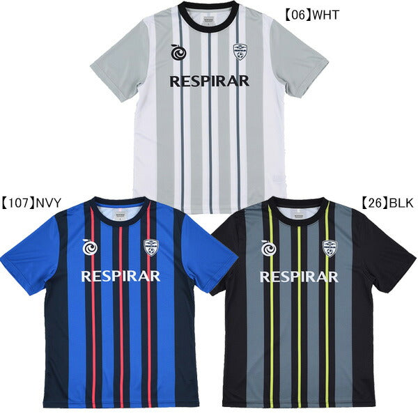 【ネコポス対応可】レスピラールRESPIRARフタバスポーツ別注プラシャツSF26S103サッカーフットサルプラクティスシャツ半袖練習着メンズ