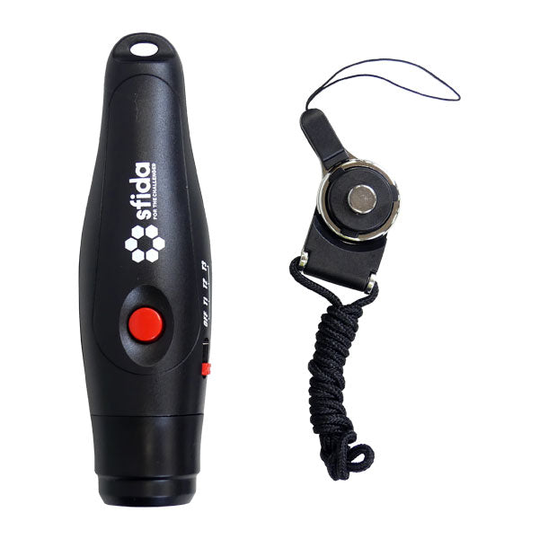 スフィーダSFIDA3音色電子ホイッスルe-WhistleSH-22O01サッカーフットサル笛レフリーレフェリーアクセサリー審判用品