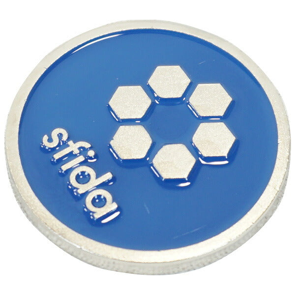 【ショップ限定エントリーでさらに+9倍】【ネコポス対応可】スフィーダSFIDA第101回全国高校サッカー選手権大会レフェリートスコインSH-23HS07サッカー審判用アイテム直径3cm