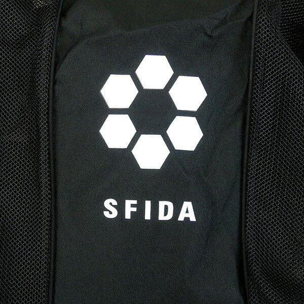 スフィーダSFIDAボールバッグSH23B19サッカーフットサル5号球12球収納可能ブラック