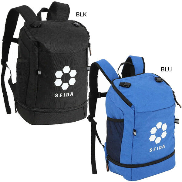 【ショップ限定エントリーでさらに+9倍】スフィーダSFIDAジュニアフットボールバックパックJRSH25B12JRサッカーフットサルリュックサックシューズボール収納可練習子供用