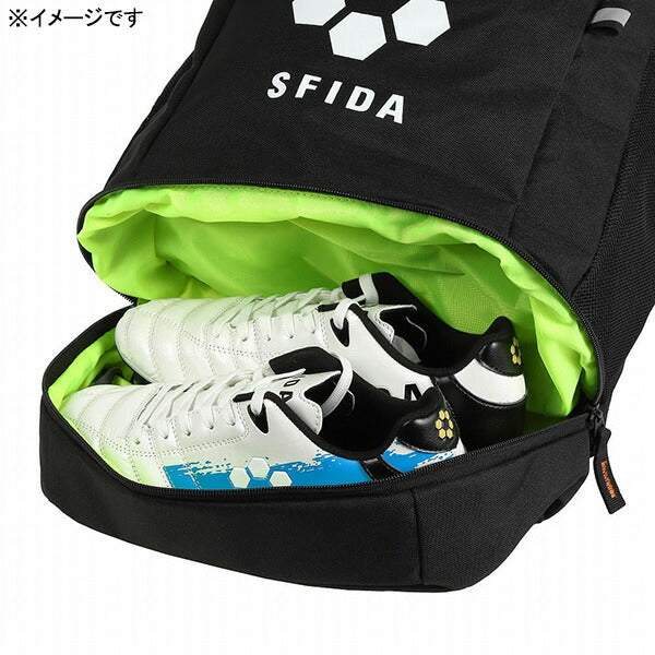 スフィーダSFIDAジュニアフットボールバックパックJRSH25B12JRサッカーフットサルリュックサックシューズボール収納可練習子供用