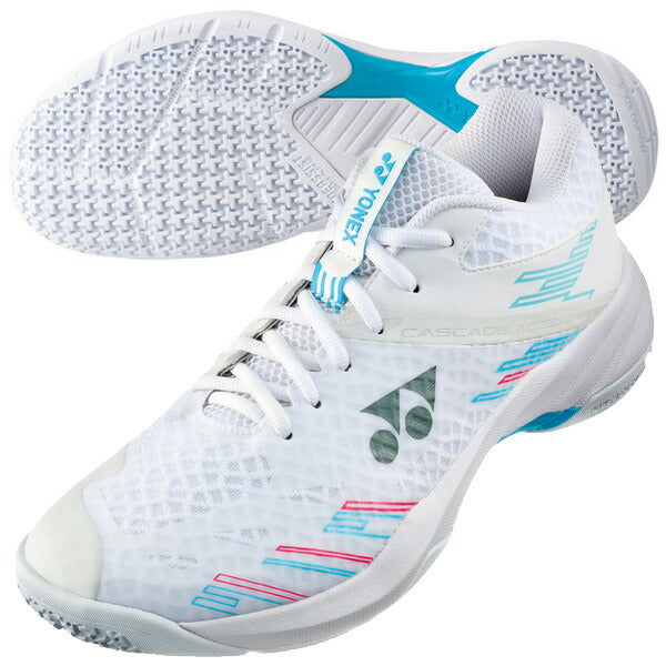 ヨネックスYONEXバドミントンシューズパワークッションカスケードアクセルミッドSHBCA1MD-175バドシューズ3Eホワイト