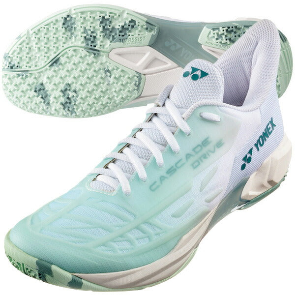 【ショップ限定エントリーでさらに+9倍】ヨネックスYONEXバドミントンシューズパワークッションカスケードドライブSHBCD2-136バドシューズ3Eホワイト