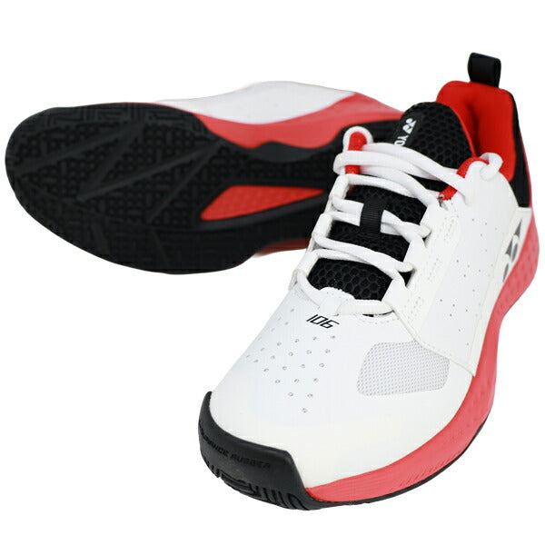 ヨネックスYONEXテニスシューズユニセックスPOWERCUSHION106パワークッション106オムニ・クレーコート用SHT106-114