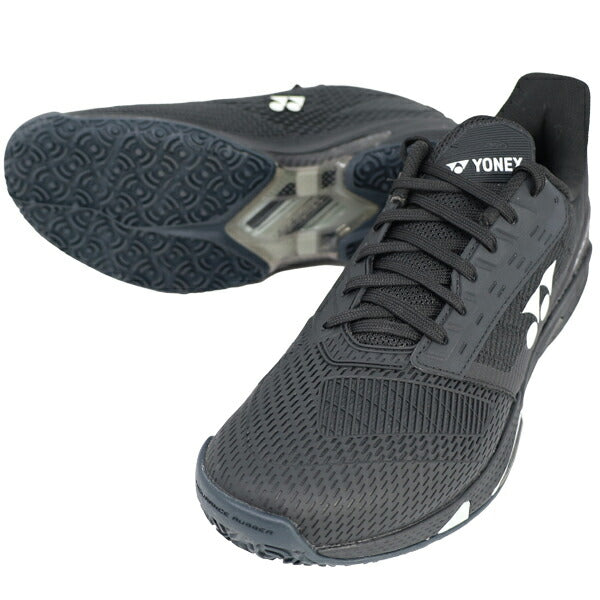 ヨネックスYONEXメンズテニスシューズパワークッションアドアクセルメンGCオムニクレーコートSHTAAMG-007ブラック