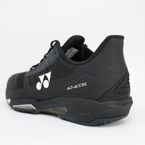 ヨネックスYONEXメンズテニスシューズパワークッションアドアクセルメンGCオムニクレーコートSHTAAMG-007ブラック