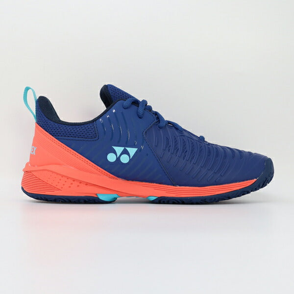 【ショップ限定エントリーでさらに+9倍】ヨネックスYONEXメンズレディーステニスシューズパワークッションソニケージ3ワイドGCSHTS3WGC-566オムニクレーコート4Eワイド