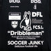 【ネコポス送料無料】サッカージャンキーsoccerjunkyDRIBBLEMANロングドライTEESJ23D12サッカーフットサルプラクティスシャツ長袖メンズ