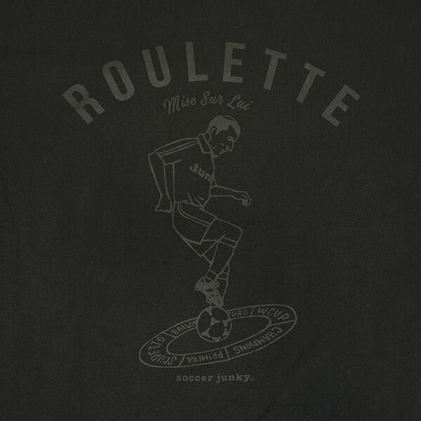 【ショップ限定エントリーでさらに+9倍】【ネコポス送料無料】サッカージャンキーSoccerJunkyRoulette+5ロングTEESJ24D62サッカーカジュアルTシャツ長袖メンズ