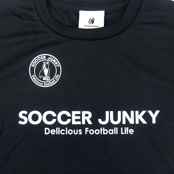 【ネコポス対応可】サッカージャンキーsoccerjunkyジュニアSTロゴプラTSJ25A30Kサッカーフットサル半袖プラクティスシャツ子供用