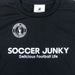 【ネコポス対応可】サッカージャンキーsoccerjunkyジュニアSTロゴプラTSJ25A30Kサッカーフットサル半袖プラクティスシャツ子供用