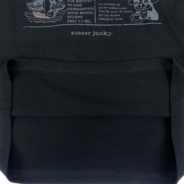 【ショップ限定エントリーでさらに+9倍】【ネコポス送料無料】サッカージャンキーSoccerJunkyCOFFEEFACTS+1半袖TEESJ25A63サッカーフットサルカジュアルTシャツ半袖メンズ