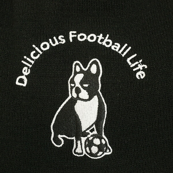 【ネコポス送料無料】サッカージャンキーSoccerJunkyニットキャップアーチロゴSJ25D45サッカーフットサル防寒ブラック