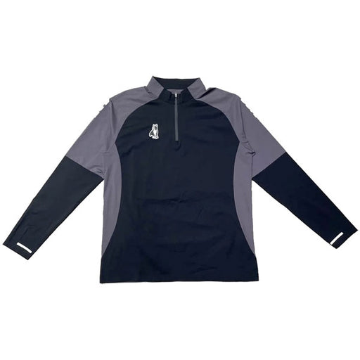 サッカージャンキーsoccerjunkyパンジェルマンハーフZIPストレッチトレーニングトップSJ26A01サッカーフットサルピステトップメンズブラック