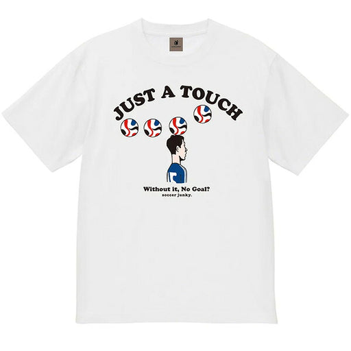【ネコポス送料無料】サッカージャンキーSoccerJunkyJUSTATOUCHコットンDryCoolTEESJ26G43サッカーフットサルTシャツメンズ