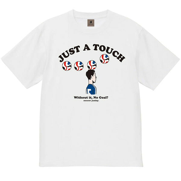 【ネコポス送料無料】サッカージャンキーSoccerJunkyJUSTATOUCHコットンDryCoolTEESJ26G43サッカーフットサルTシャツメンズ