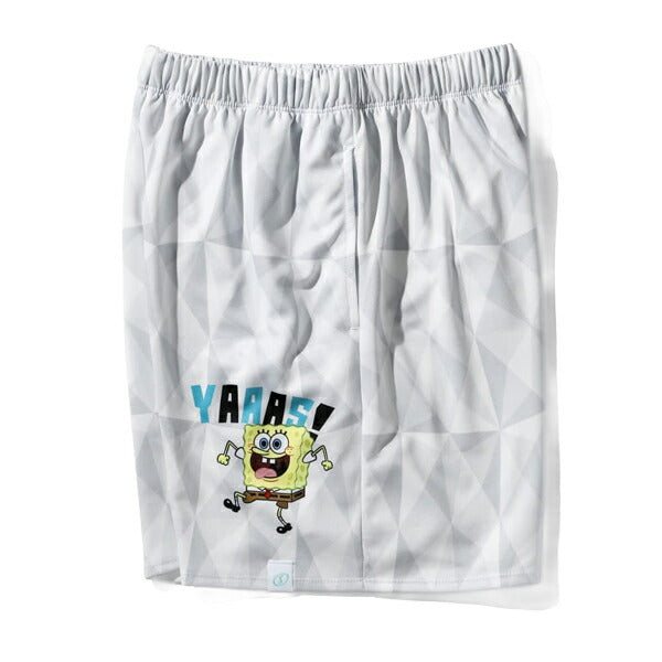 スポルディングSPALDINGジュニアバスケットボールTプラクティスパンツスポンジ・ボブフレーズSJP25179S